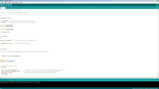 Arduino code